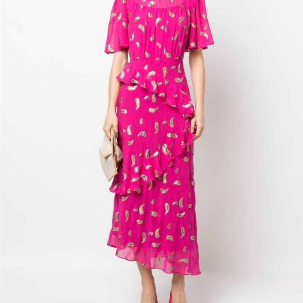 Saloni midi dress brand-new with tags